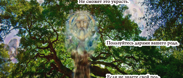 Помощь рода - это самая мощная сила
